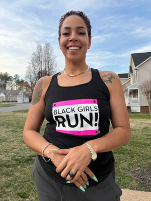 Black Girls RUN! Logo Tank