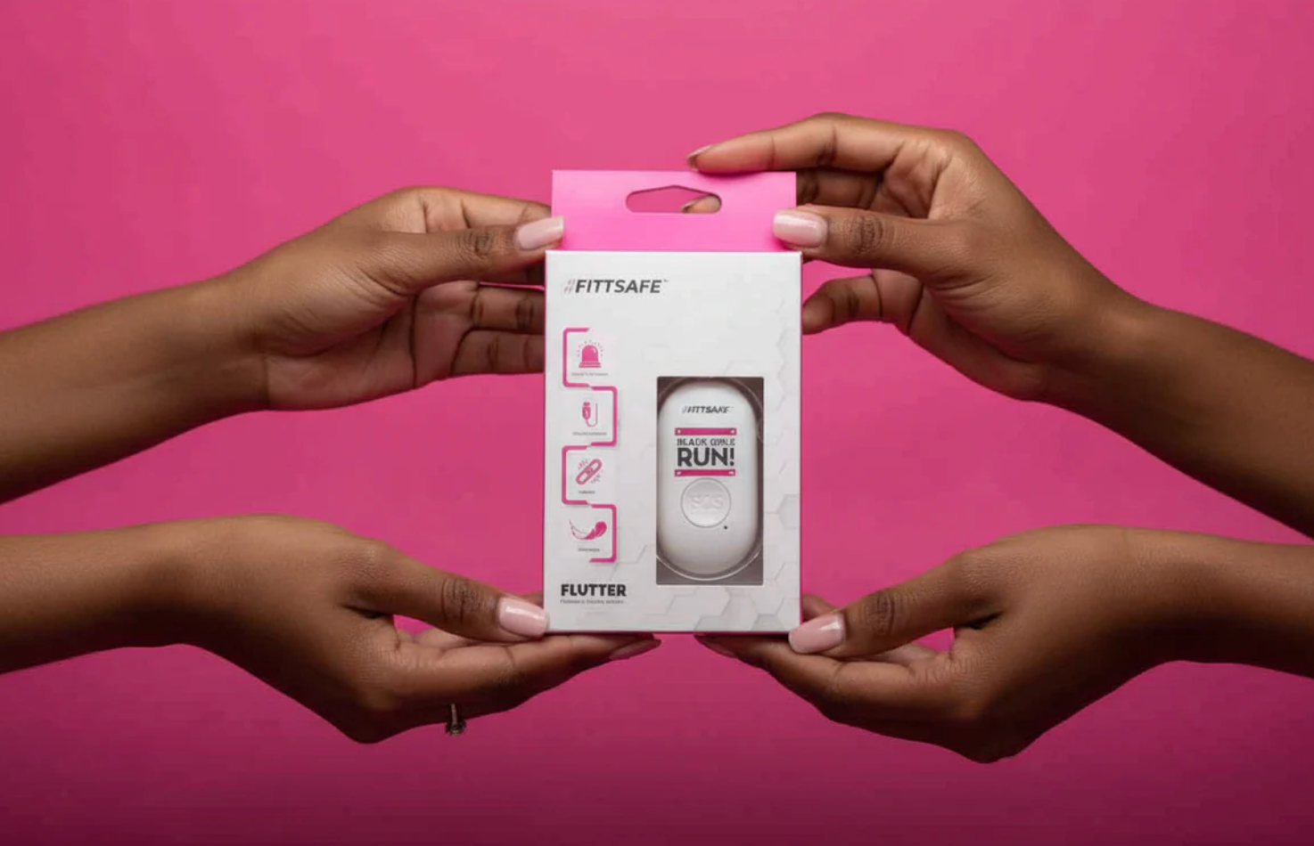 BGR! x Fittsafe Zuri Personal Safety Alarm